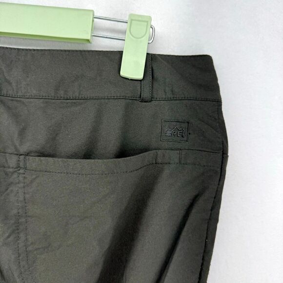 REI Embroidered Outdoor Pants Gray Color Ladies‎ Size 8 - Picture 8 of 13